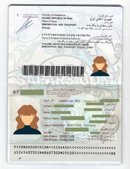 عکس‌برداری و اسکن پاسپورت